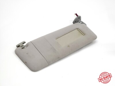   96-03 BMW E39 5/7 Series Right Side Upper Sun Shade Visor Blind Cover Gray Oem