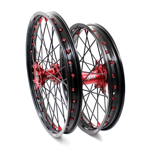 KKE 21/19" CNC MX Wheels Rims Fit Honda CR125R CR250R 1995-2001 CR500R 1996-2001 - Picture 2 of 12