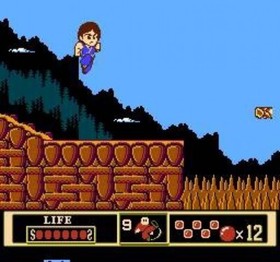 M&oacute;dulo NES / Famicom - Jackie Chan JAP&Oacute;N fuertes signos de desgaste