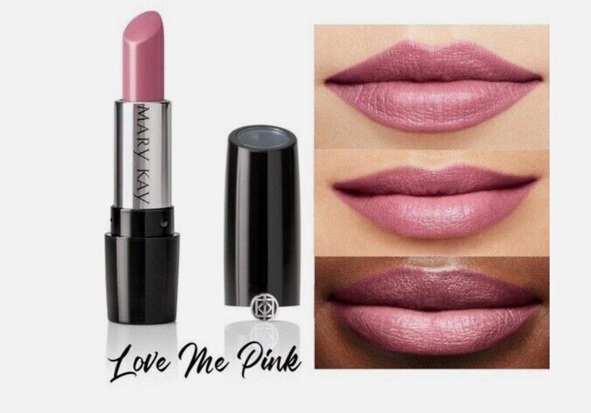 Mary Kay® Gel Semi-Shine Lipstick .13 oz. Love Me Pink 094611 | eBay