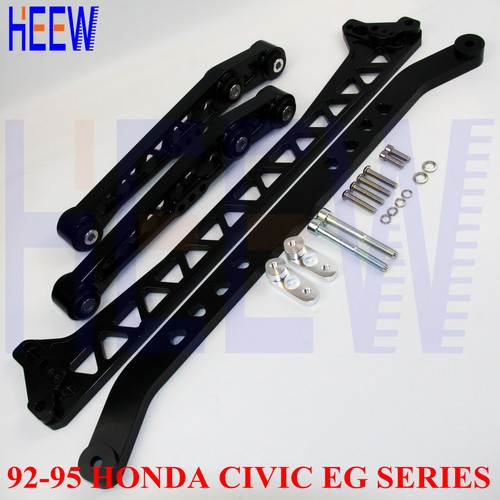 BILLET SUBFRAME BRACE BAR TIE REAR CONTROL ARM LCA EG FOR HONDA CIVIC 92-95 F7 - Picture 3 of 4