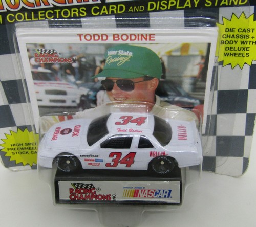 Todd Bodine NASCAR Racing Champions 1991 Quick Stop Beverage 1:64 Diecast Car - Picture 2 of 3