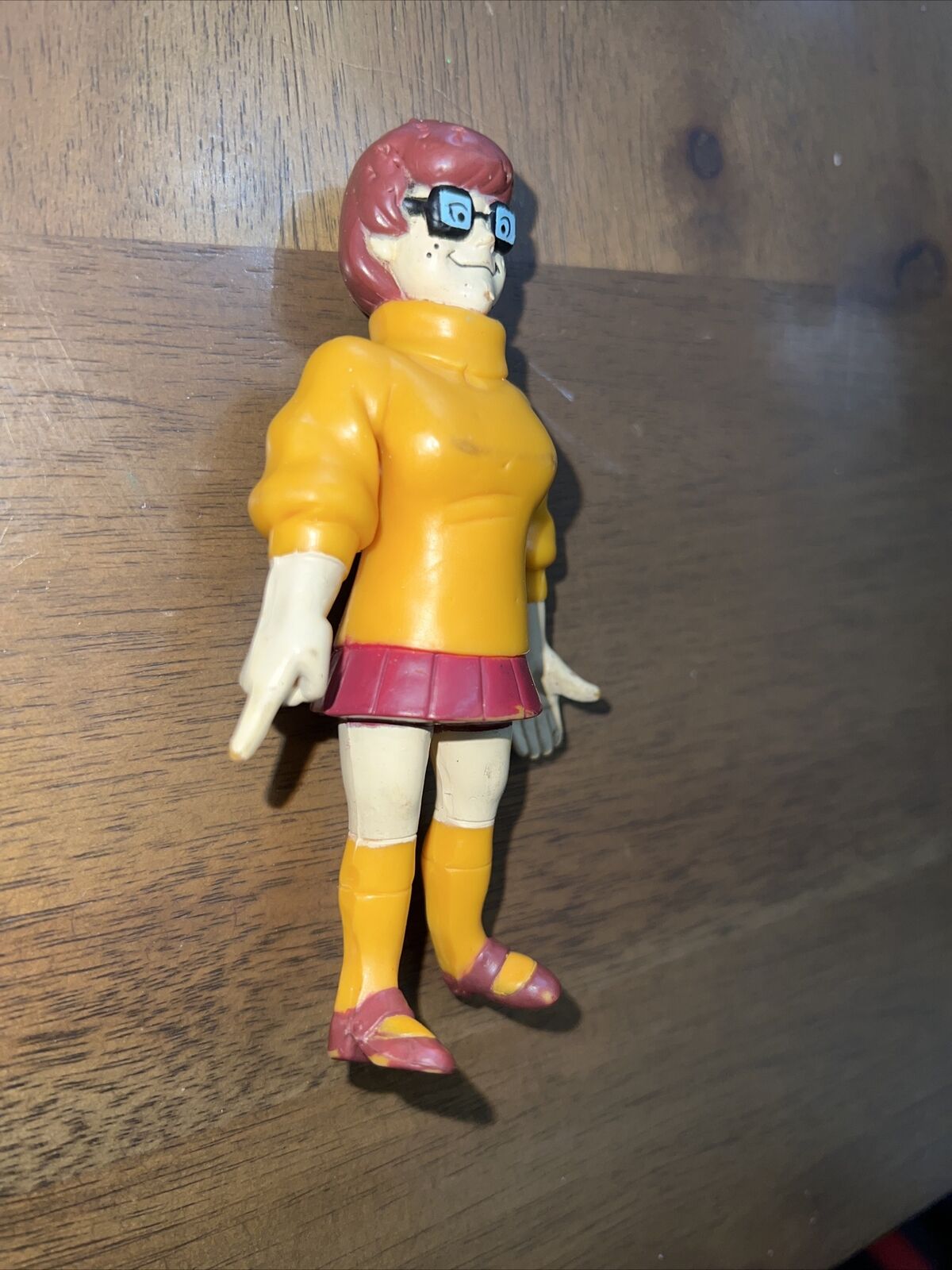 4.5 Velma Dinkley Scooby Doo Thinkway Action Figure Articulated Loose