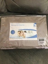 New Hotel Sheets Direct, Bamboo, 4 Piece Set, California King - Sand