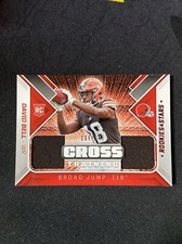 David Bell 2022 Rookies and Stars Cross Training Materials PATCH RC CARD#26 /249