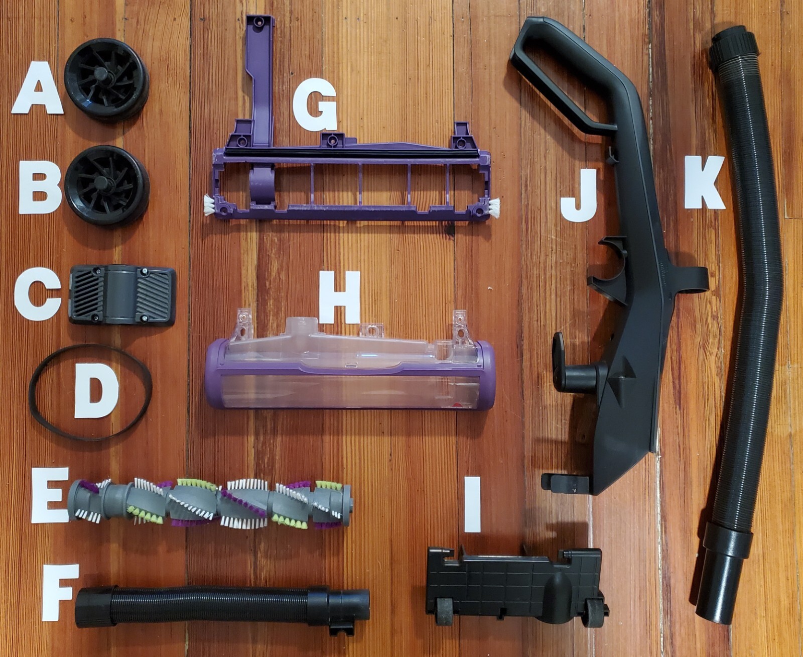 Bissell Powerlifter Swivel Pet Vacuum Cleaner 2260 Replacement Parts