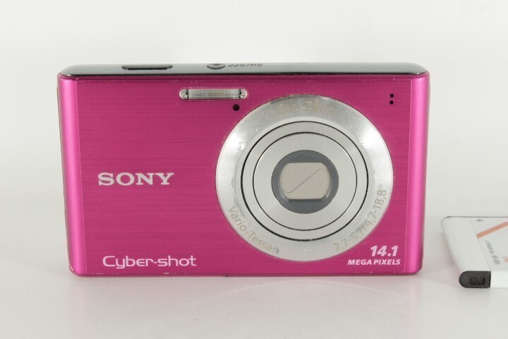 SONY Cyber-shot DSC-W550 Pink Compact Digital Camera 14.1MP