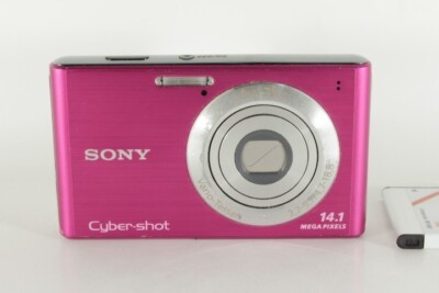 SONY Cyber-shot DSC-W550 Pink Compact Digital Camera 14.1MP