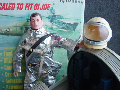 激レア　ヴィンテージG.I. Joeアストロノーツ 装備セット 70年代未開封 Vintage Gi Joe Space Capsule set + Astronaut. Very Good