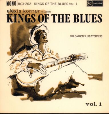 Alexis Korner(7'' Vinyl P/S)King Of The Blues Vol 1-RCA-RCX202-UK-1964-VG+/Ex-
