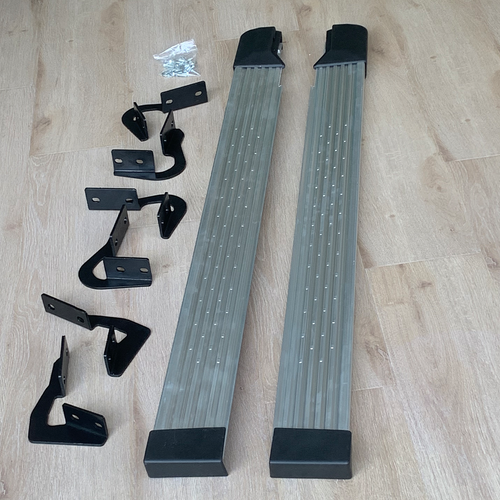 Fits for Land Cruiser Prado LC76 Running Board Nerf Bar Side Step W/Brackets - Picture 6 of 10