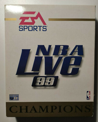 NBA LIVE 99 Champions Edition PC BIG BOX CD ROM PAL Deutsch WIN95 #D Sehr Selten