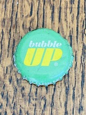 RARE VINTAGE BUBBLE UP BOTTLE CAP