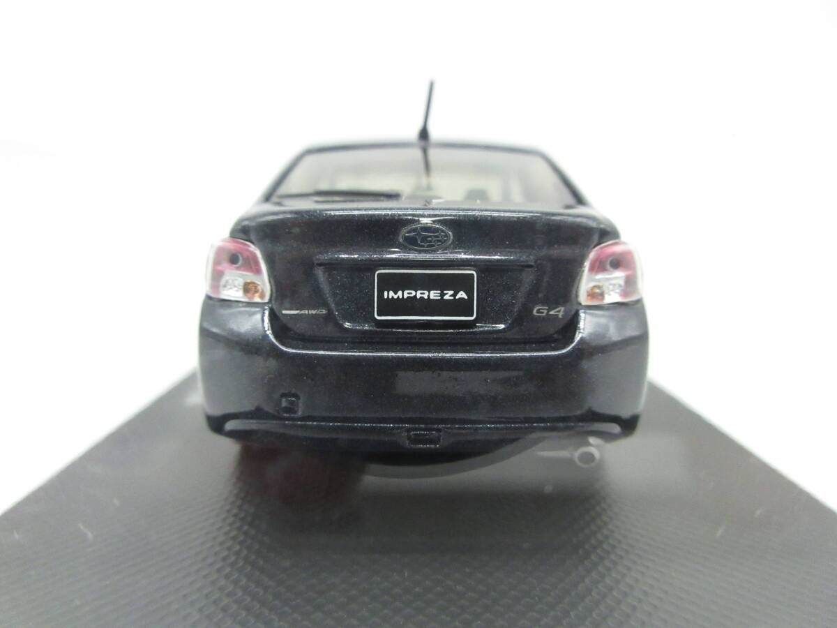 SUBARU IMPREZA G4 ミニカー 1/43 Subaru Impreza G4 Dealer Custom Novelty Minicar Dark