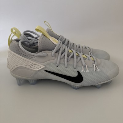 Nike Mens Sz 11 Huarache Elite 9 Low LAX SE Lacrosse Cleat  Grey FV6147 New Nike Alpha Huarache 9 Elite Low Lax Cleats FV6147-001 Men main image 3