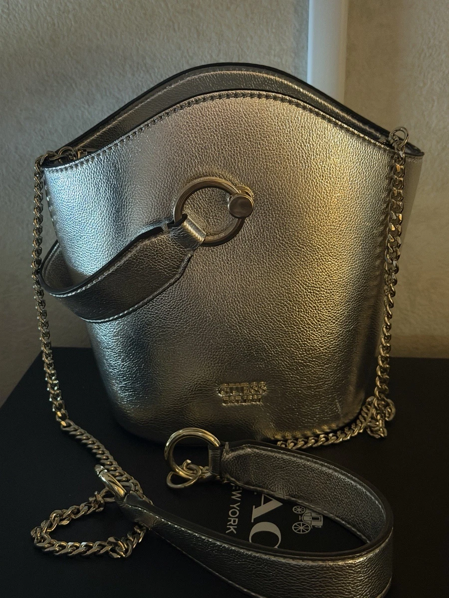 Guess Leather Bucket Backpack Brown Maylee Bucket Bag | GUESS main image 2