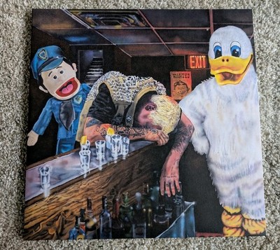 Volcanic Bird Enemy Lil Ugly Mane LUM NM Tour exclusive clear 2xLP vinyl record
