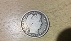 1892 P Barber Silver Quarter 25c Set Break Actual Coin First Year of Design