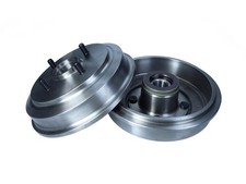 2x MAXGEAR Bremstrommel 19-3717 für FORD FIE...