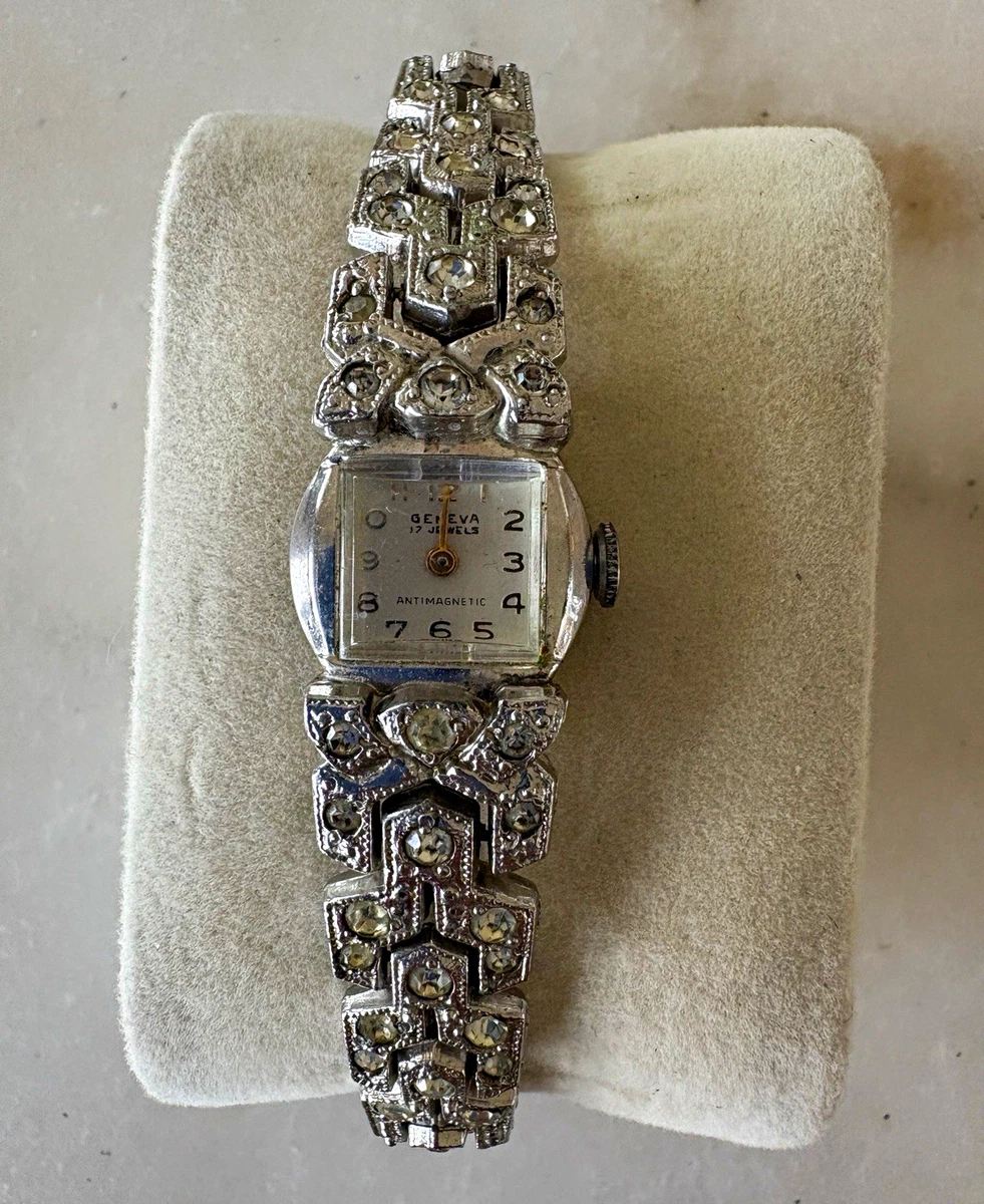 Geneva 17 Jewels Wristwatches for sale | eBay