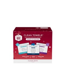 Clean Skin Club Towels Holiday Gift Set - New