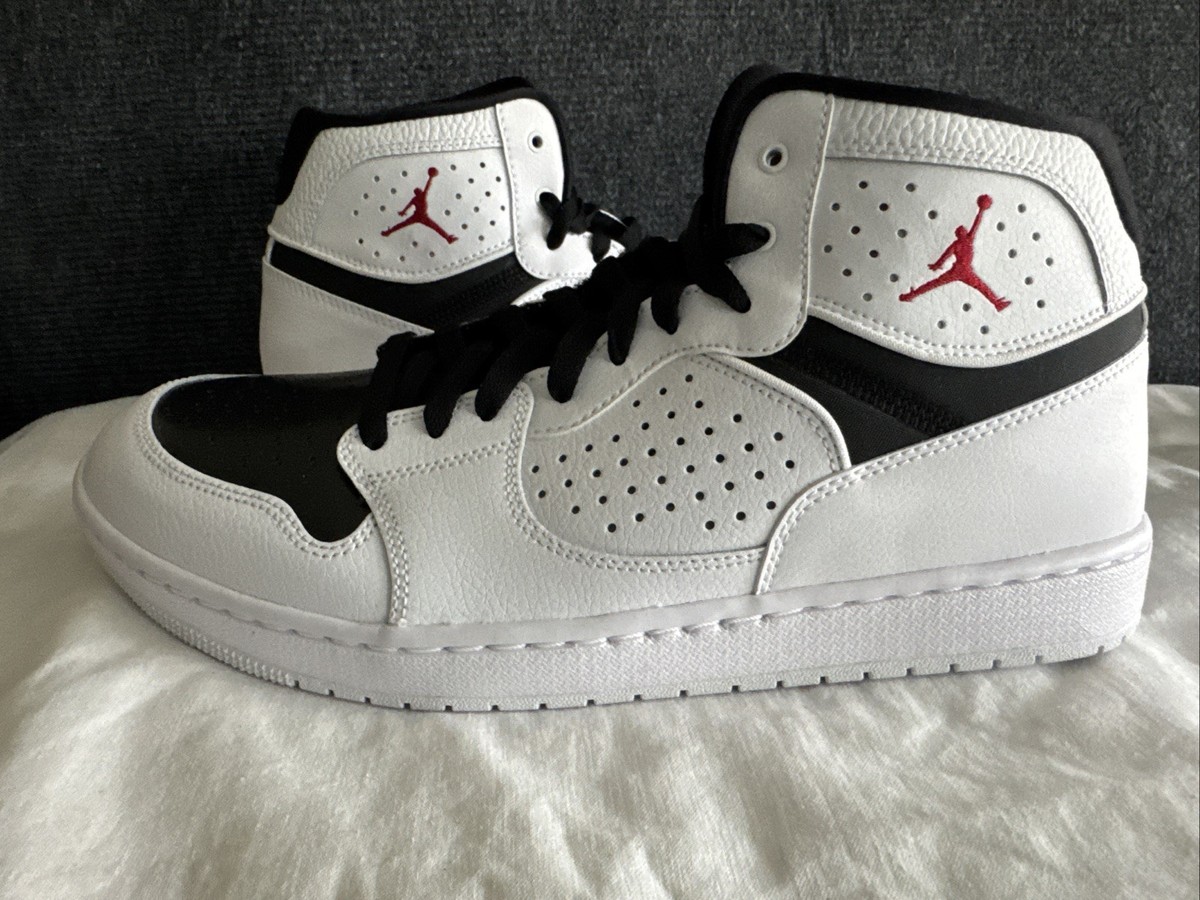 Nike Jordan Access White/Gym Red-Black, AR3762-101, Brand New, Men