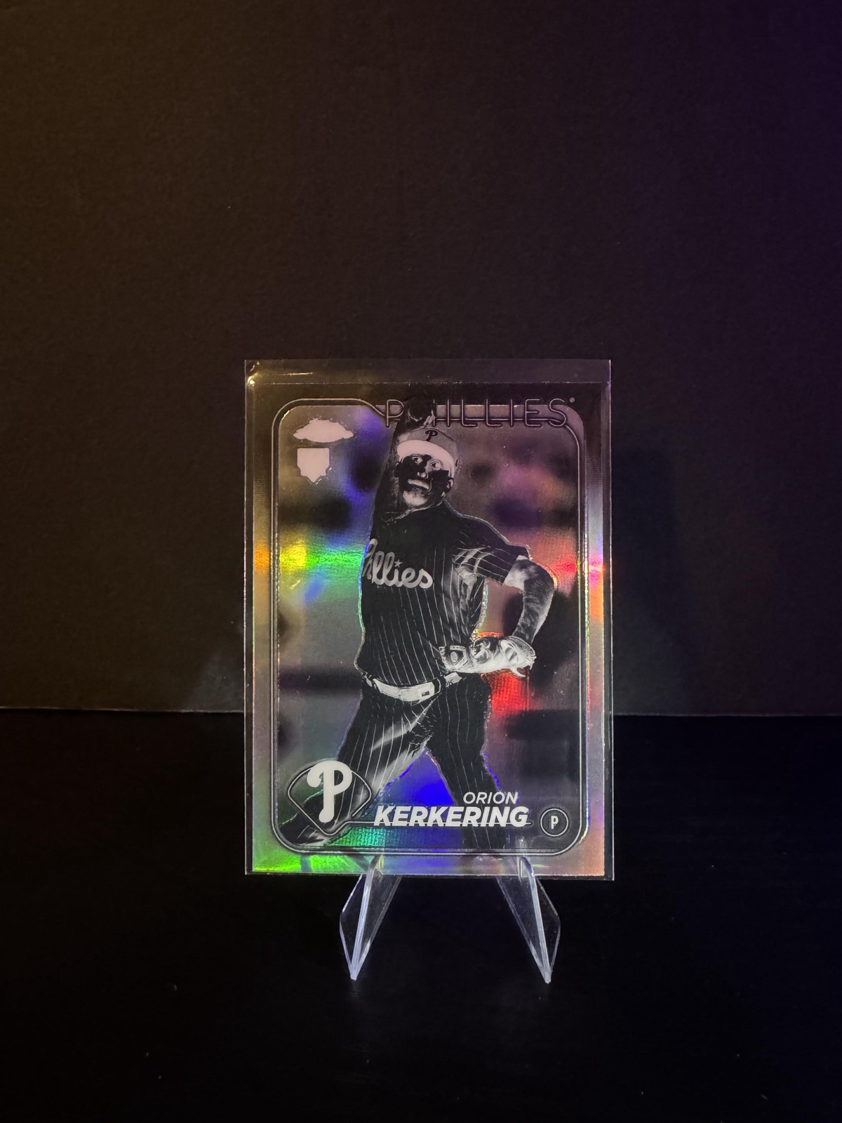 2024 Topps Chrome #180 Orion Kerkering Negative Refractors