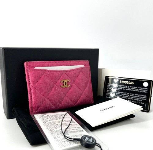 CHANEL Classic Card Holder 855 155884696 [P]