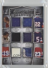 2016 Leaf ITG Enshrined 6 Relics Silverware Seasons Silver 10/20 Lafleur Bossy