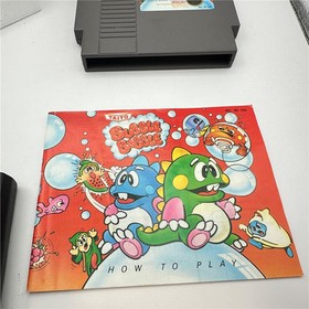 Bubble Bobble (Nintendo NES, 1986) Complete In Box CIB