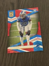 2020 Panini Chronicles Elite Update Red /399 #236 JEFF OKUDAH Rookie Card RC. rookie card picture