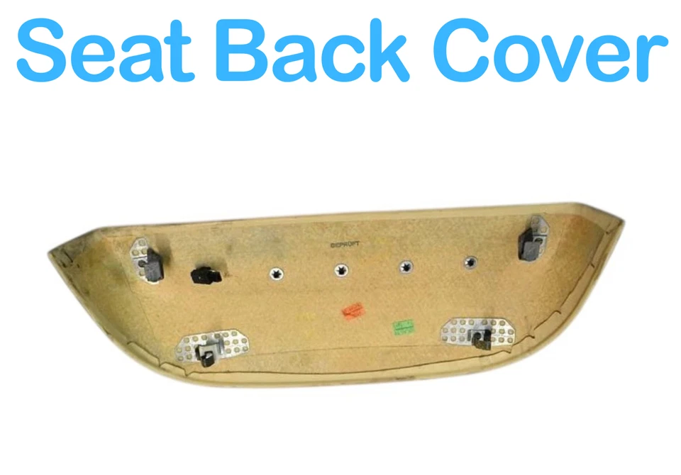 09-13 BMW 750i 535i F01 Front Left or Right Upper Seat Back Cover Panel Trim Oem - Image 3 of 4