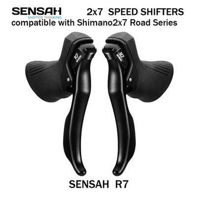 IGNITE Road Bike Shifters 2X8 2X9 2X10 Speed Brake Lever 16/18/20 Speed ...