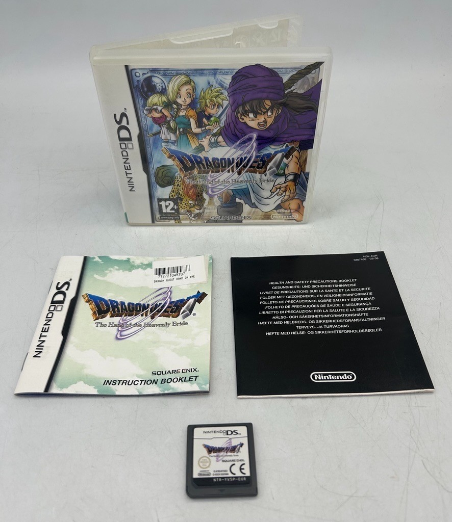 Dragon Quest: Hand Of The Heavenly Bride - Nintendo DS - En caja con manual