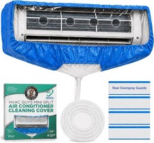 Reusable Waterproof Mini Split Cleaning Kit with Easy Installation for 38-48in