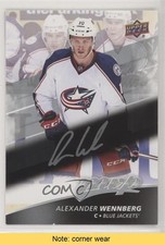 2017-18 Upper Deck MVP Silver Script Alexander Wennberg #6 READ 0b5