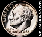 1963 Silver Roosevelt Dime - Lustrous Choice Gem Proof  #i4752