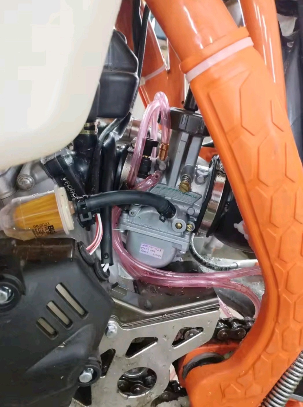 Carburateur PWK 38 mm idéal pour les sorties enduro en KTM EXC 250 SX 96-99
