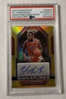 2022 Prizm Signatures Gold Prizm Auto B.J. Armstrong /10 PSA 10