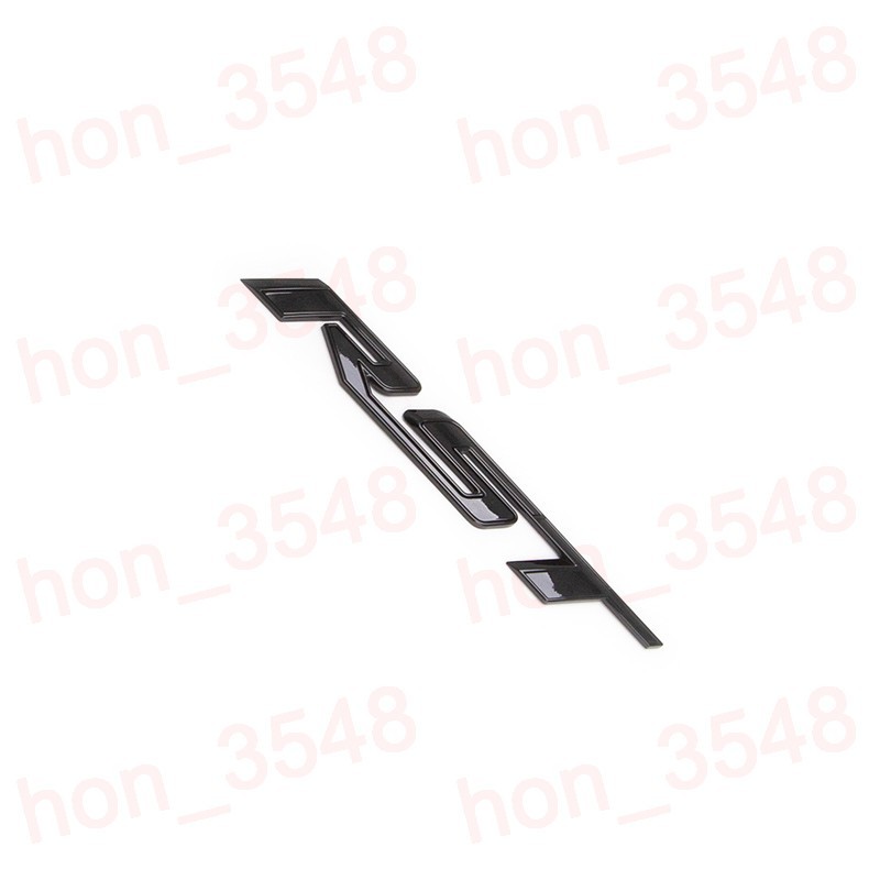 1PC Tailgate RST Emblem Fit 2021-2026 Chevrolet Tahoe Suburban Badge Gloss Black