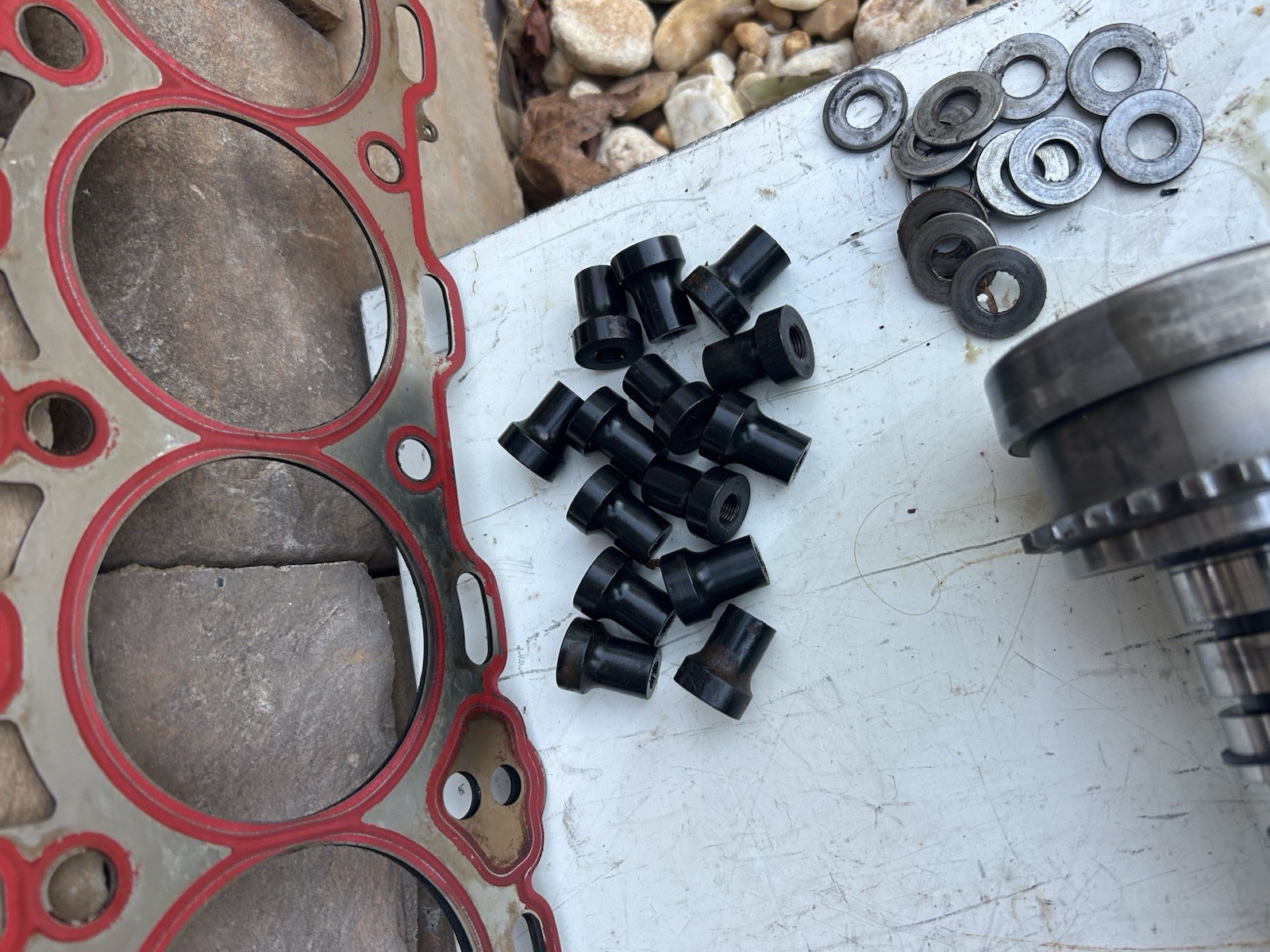 Lamborghini Aventador Left Side Cylinder Head . + Everything Else In Photos