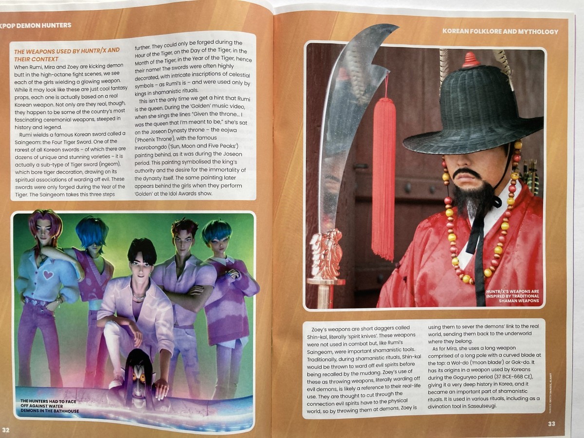K-POP DEMON HUNTERS - THE UNOFFICIAL GUIDE 2025 SFX Magazine KPOP