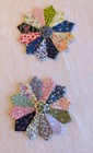 12 Mini Dresden Plate Quilt Blocks. Vintage Calico. 5 In Pre Washed — photo 4