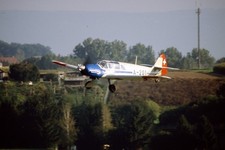 original 35mm Dia Flugzeug Swiss A-201 Messer 108 HB- IES Payerne Sep 2014