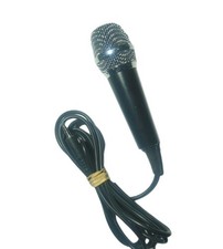 handheld wired condenser microphone,used for karaoke, podcasting, or recording.