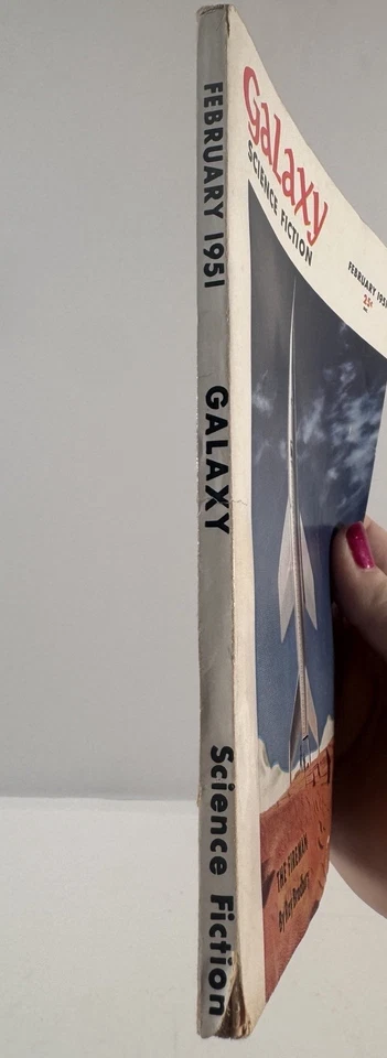 THE FIREMAN RAY BRADBURY GALAXY ASIMOV SCI-FI FAHRENHEIT 451 February 1951 Foto 3 de 4