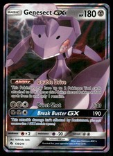Genesect GX 130/214 Holo GX Rare Lost Thunder Pokemon Holo Near Mint