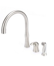 Delta 11946-SSSD-DST Brushed Nickel Kitchen Faucet Single Handle w/ Side Sprayer
