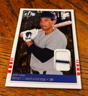 2025 Donruss Baseball BERT CAMPANERIS Relic Jersey 1985 Retro MAT-BC Yankees