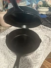 Griswold Cast Iron #80 Logo Hinged Double Skillet 1103A Top 1102B Bottom
